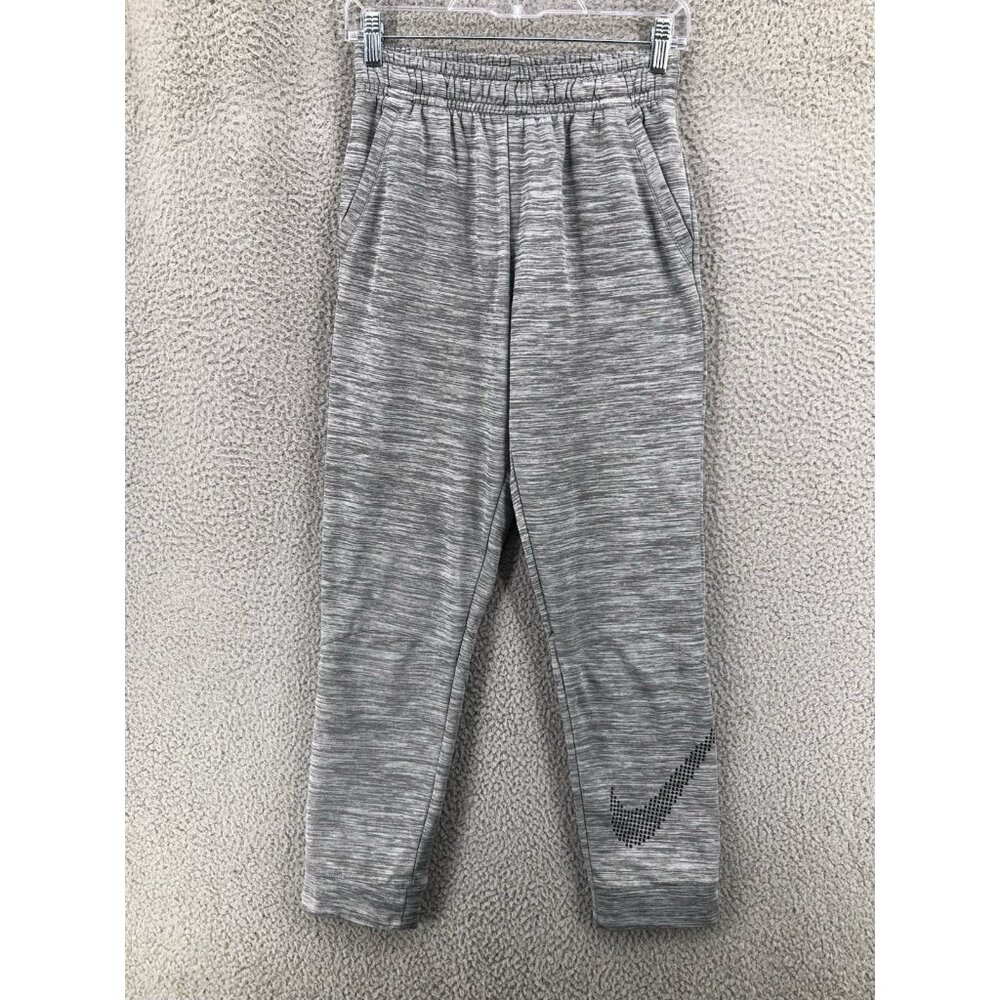 Nike Sweatpants Joggers Jogging Pants Youth Boys Size XL Gray 10232